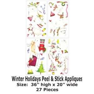  Wallpaper York RoomMates Winter Holidays Peel & Stick 