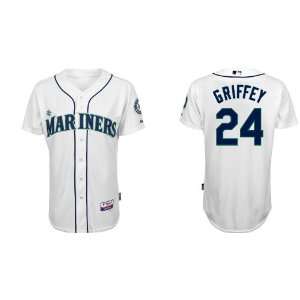  Wholesale Seattle Mariners #24 Ken Griffey White 2011 MLB 