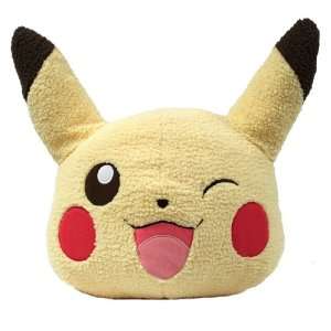    Banpresto Giant Face Plush   47493   Winking Pikachu Toys & Games