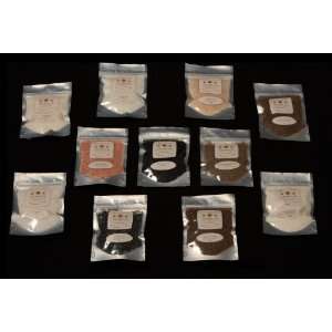 Refill Kit for Gourmet Sea Salt Sampler Collection No. 1 & No. 2 22 