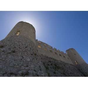 Rocca Calascio, Ruined Mountaintop Fortress in the Province of L 