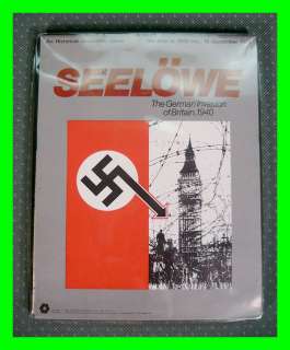 Vintage Seelowe WWII German Invasion Strategy War Game  