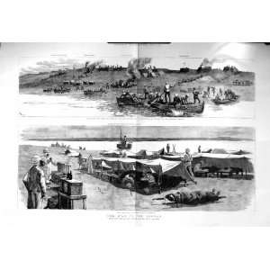   1885 WAR SOUDAN HOSPITAL GUBAT METEMMEH BULLER BOATS