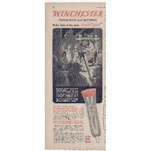  Make light of the dark   Bullet fast  1946 Winchester 