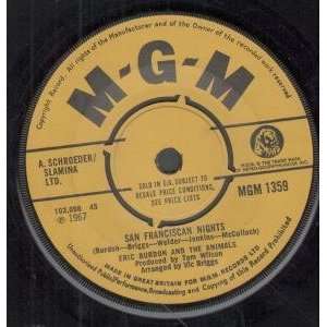  INCH (7 VINYL 45) UK MGM 1967 ERIC BURDON AND THE ANIMALS Music