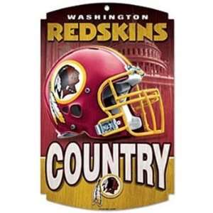  Washington Redskins Wood Sign