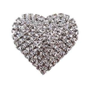  Acosta   Diamante Crystal   Heart Brooch Jewelry