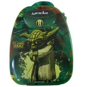  3D 18in Tin Star Wars Clone Wars Yoda Tote Tin Box   Clone 
