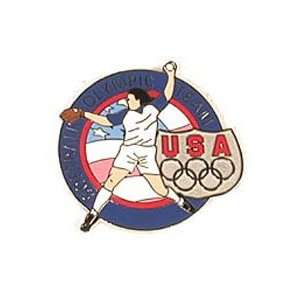  2004 Athens Olympics Softball Pin