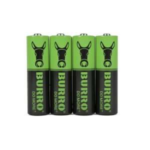  Burro Long Life, AA Rechargeable Battery   4 Pack 