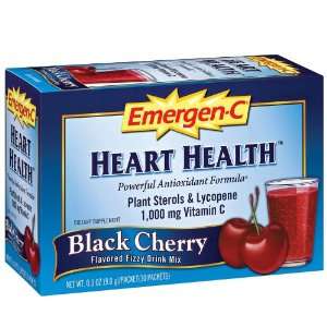  Emergen C Heart Health Drink Mix, Black Cherry Health 