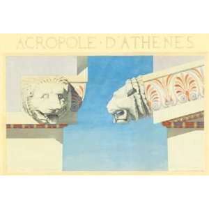  Acropole (Detail) Poster Print