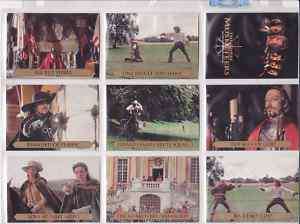 THE THREE MUSKETEERS MOVIE TRADING CARDs pick 5 $1.99  