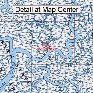  USGS Topographic Quadrangle Map   Canton, New Jersey 