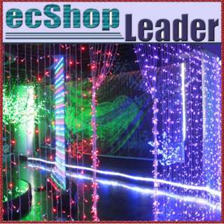 Waterproof LED Curtain Lights String for Wedding Party Holiday 