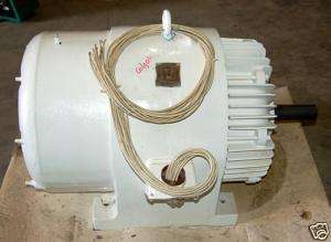 Master Electric Motor 30HP 1750 RPM 3 Phase  