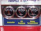 Auto Meter Oil Pressure Gauge 3321 and Water Temperature 3332