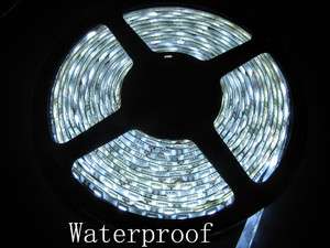 Cool White 5M 300 LED 5050 SMD Flexible LED Light Strip 12V waterproof 