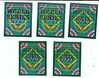 1991 Score Magic Motion World Series Trivia Cards. Cards in good 