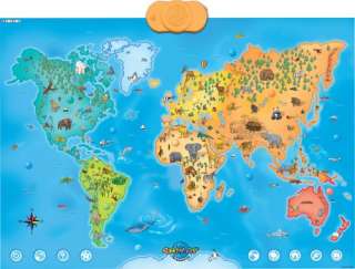 ANIMAP   INTERACTIVE TALKING ANIMALS OF THE WORLD MAP  