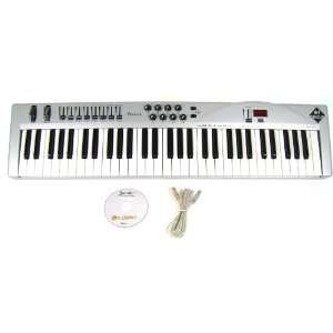  New Badaax Or61 Midi Keyboard Controller Musical 