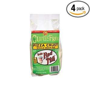 Bobs Red Mill Pizza Crust Mix, 16 ounces (Pack of4)  