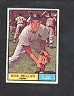 1961 Topps #314 Bob Miller EX NM  