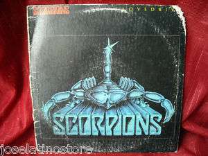 Scorpions Love Drive SRM13795 33RPM Vinyl LP USED  