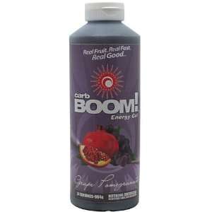  Carb Boom Energy Gel, Grape Pomegranate, 24 (984 g 