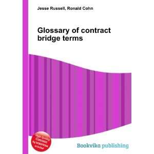  Glossary of contract bridge terms Ronald Cohn Jesse 