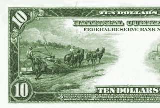 Replica 1918 $10 Federal Reserve Bank Note