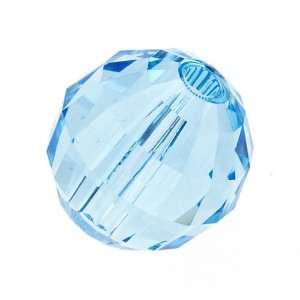  Swarovski Crystal #5005 8mm Chessboard Beads Aquamarine 