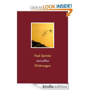 sin(n)flut (German Edition) Paul Spittler  Kindle Store