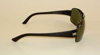   RAY BAN Sunglasses Black Frame RB 3426 006/71 Grey/Green Lenses  