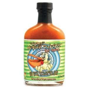 Crazy Mother Puckers Peachy Perversion Hot Sauce  Grocery 