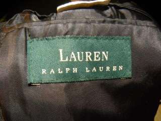 RALPH LAUREN Mens Gray Full Length Wool Coat 42R  