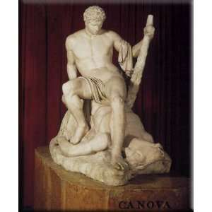   Minotaur 25x30 Streched Canvas Art by Canova, Antonio