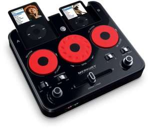   Universal iPod DJ Mixer made for iPod in Black by 