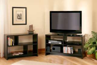 Northfield Modern Espresso Wood TV Media Table Stand 095285408238 