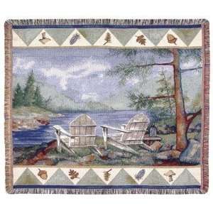  Lakeside Adirondack Afghan Throw Blanket 50 x 60