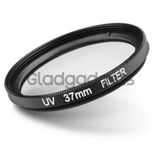 37mm 37 mm Black Ultra Violet UV Lens Filter For Camera DLSR SLR 