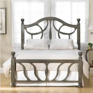   Complete Bed Finish Textured Adobe White, Size Queen