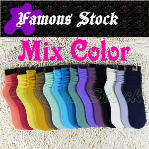 Mix Color Choose Ankle Socks Colorful Chic Must Vintage Colored Slouch 