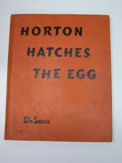 Horton Hatches The Egg Dr Seuss Rare Orange 3d Print HB  
