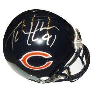  Tommie Harris Chicago Bears Autographed Riddell Mini 