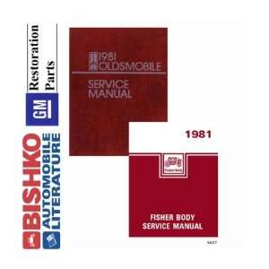    1981 OLDSMOBILE Full Line Shop & Body Manual CD Automotive