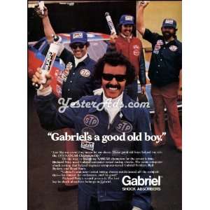  1980 Vintage Ad Gabriel Shocks Richard Petty for 