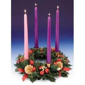 Traditional Holly/Berry Advent Wreath