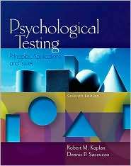   and Issues, (0495095559), Robert M. Kaplan, Textbooks   