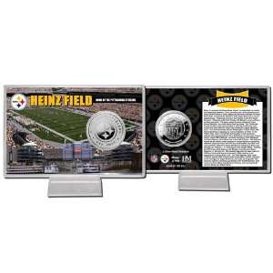  Pittsburgh Steelers Heinz Field Silver Coin Card 